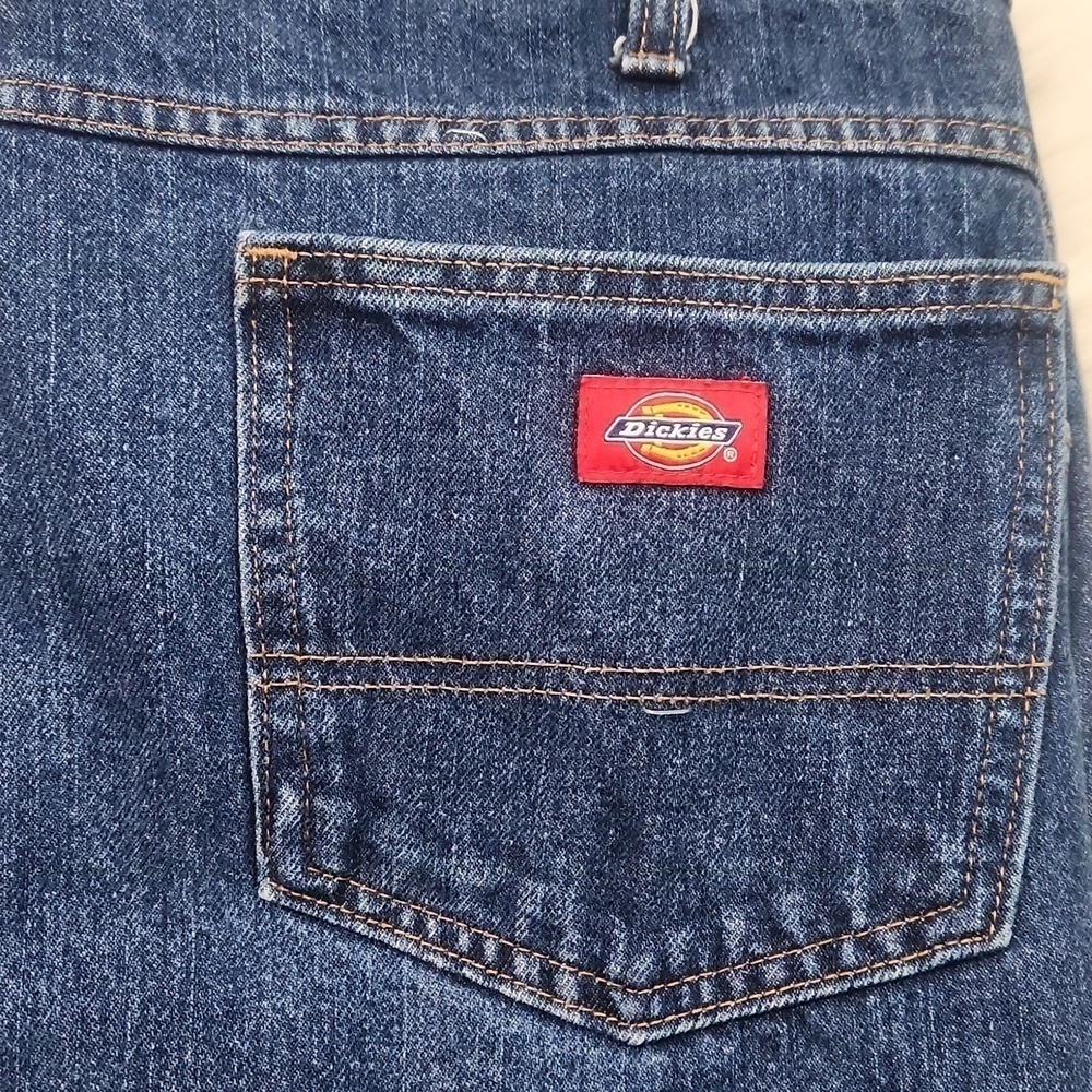 Dickies Mens Darks Wash Straight Leg Jean's - Picture 3 of 6